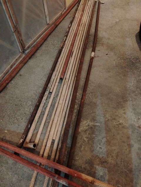 Metal borular dəsti 32lik 40lıq 50 lik Hamısı 72 metr — Digah
