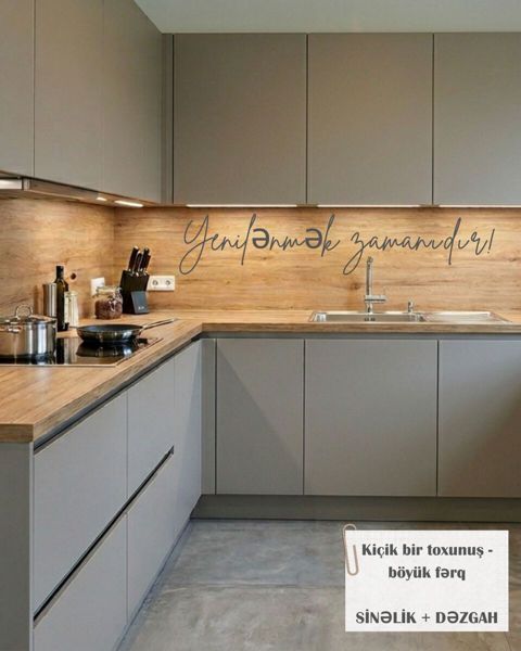 Polywood mətbəx dəzgahı — Bakı