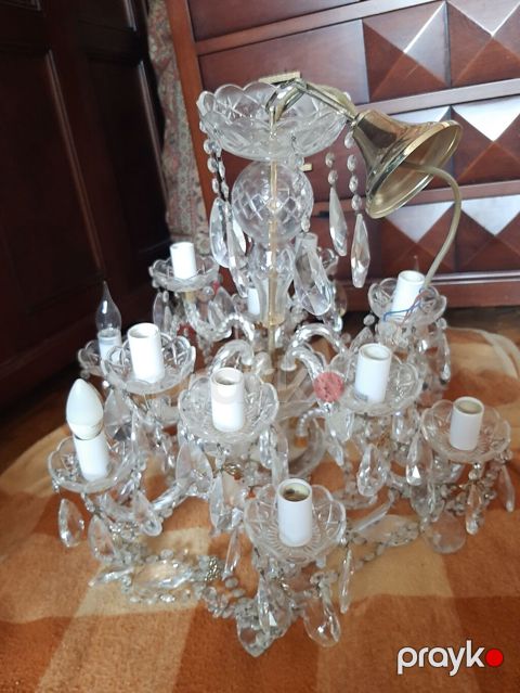 Çılçıraq, 8 lampa, Xrustal — Bakı