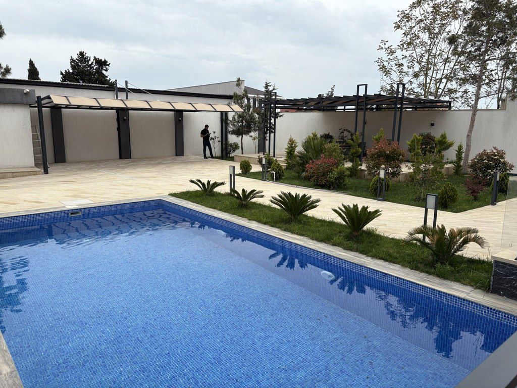 İcarəyə verilir 5 otaqlı həyət evi/bağ evi 450 m² — Ev, villa, Bakı (11)