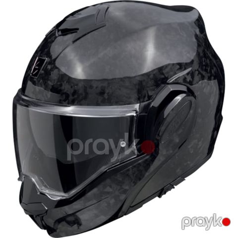 Motosiklet dəbilqəsi EXO Tech EVO Onyx Carbon Solıd Black