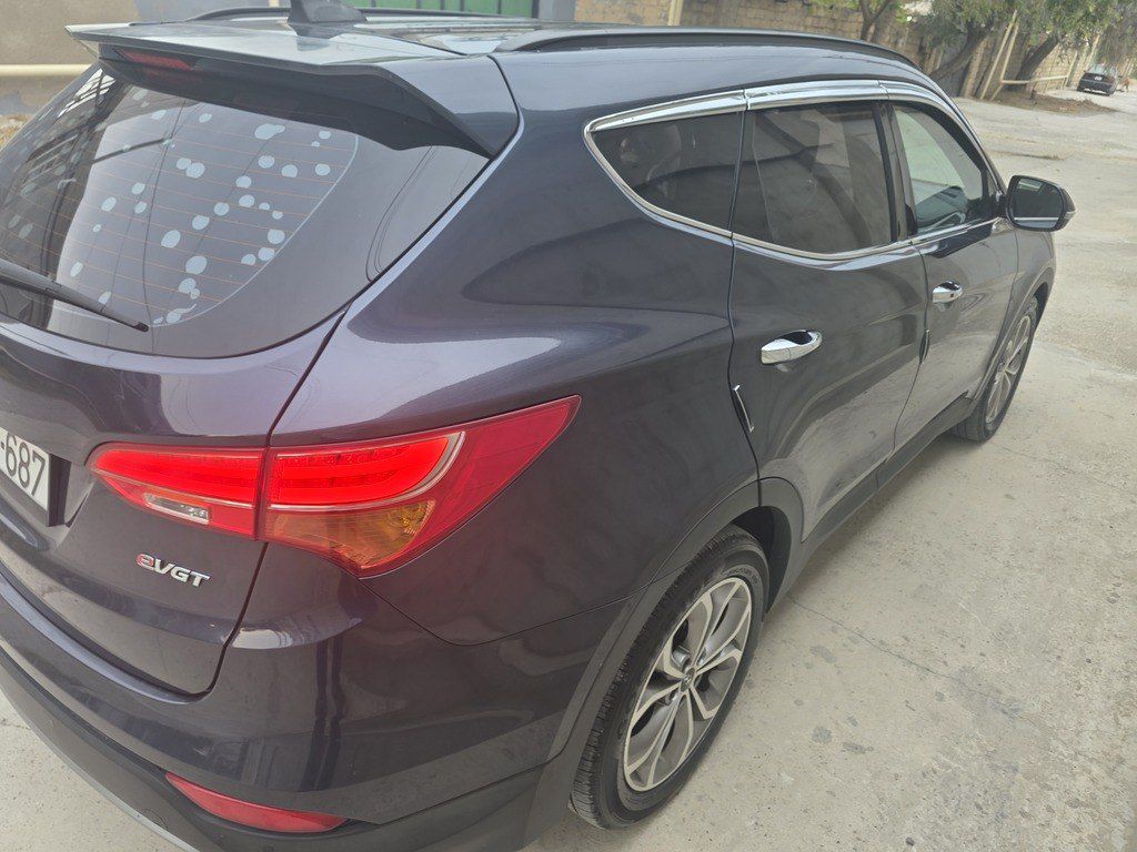 Hyundai Santa Fe, 2.0 L, 2014 il, 215 000 km — Avtomobillər, Bakı (5)
