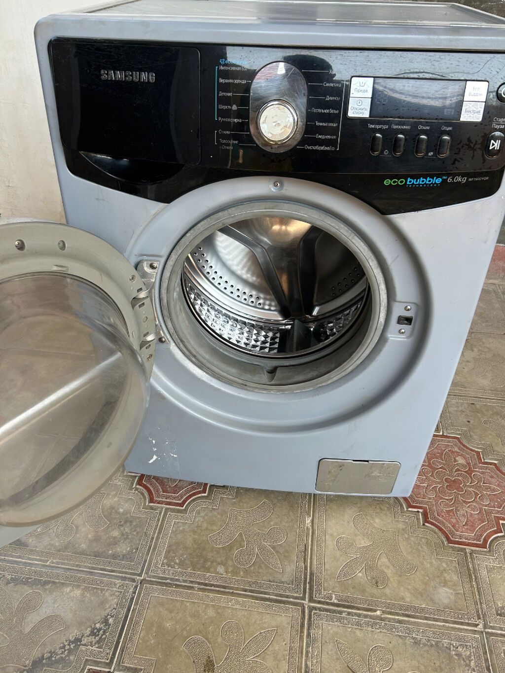 Paltaryuyan maşın Samsung, 6 kq, İşlənmiş, Avtomat, Qurutmasız, Kredit yoxdur, Ünvandan götürmə — Paltaryuyan maşınlar, Bakı (3)