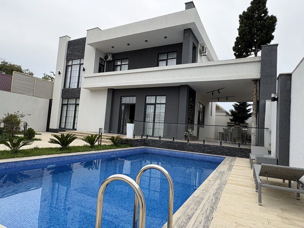 İcarəyə verilir 5 otaqlı həyət evi/bağ evi 450 m² — Ev, villa, Bakı (5)