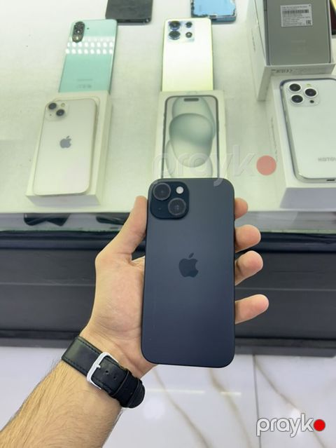 IPhone 15, 128 GB, Qara, Simsiz şarj