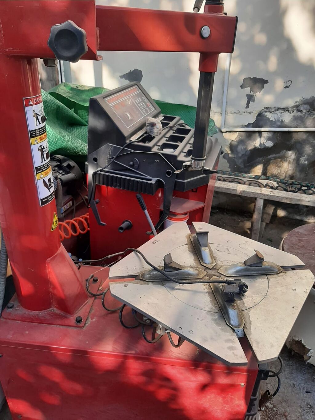 Təkər sökmə/quraşdırma aparatı və hava kompressoru dəsti - Avtomobil — Biznes və avadanlıq, Bakı (3)