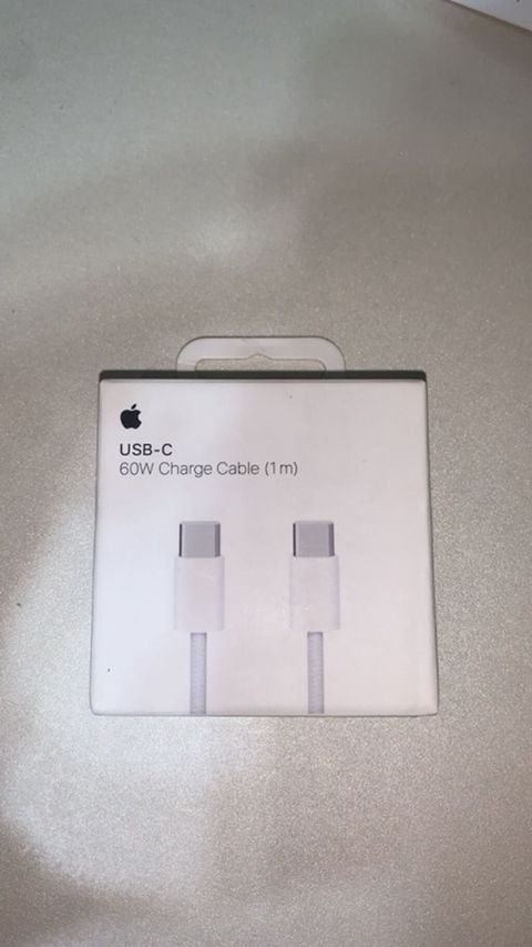 (Tam originam)Apple Usb‑c 60W Şarj Kabeli (1 m) - Model: A2795, kod — Bakı