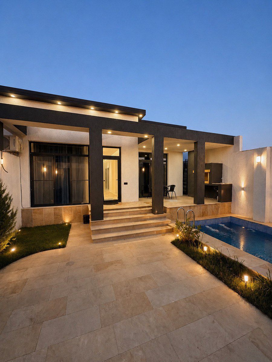 İcarəyə verilir 4 otaqlı həyət evi/bağ evi 200 m² — Ev, villa, Bakı (2)