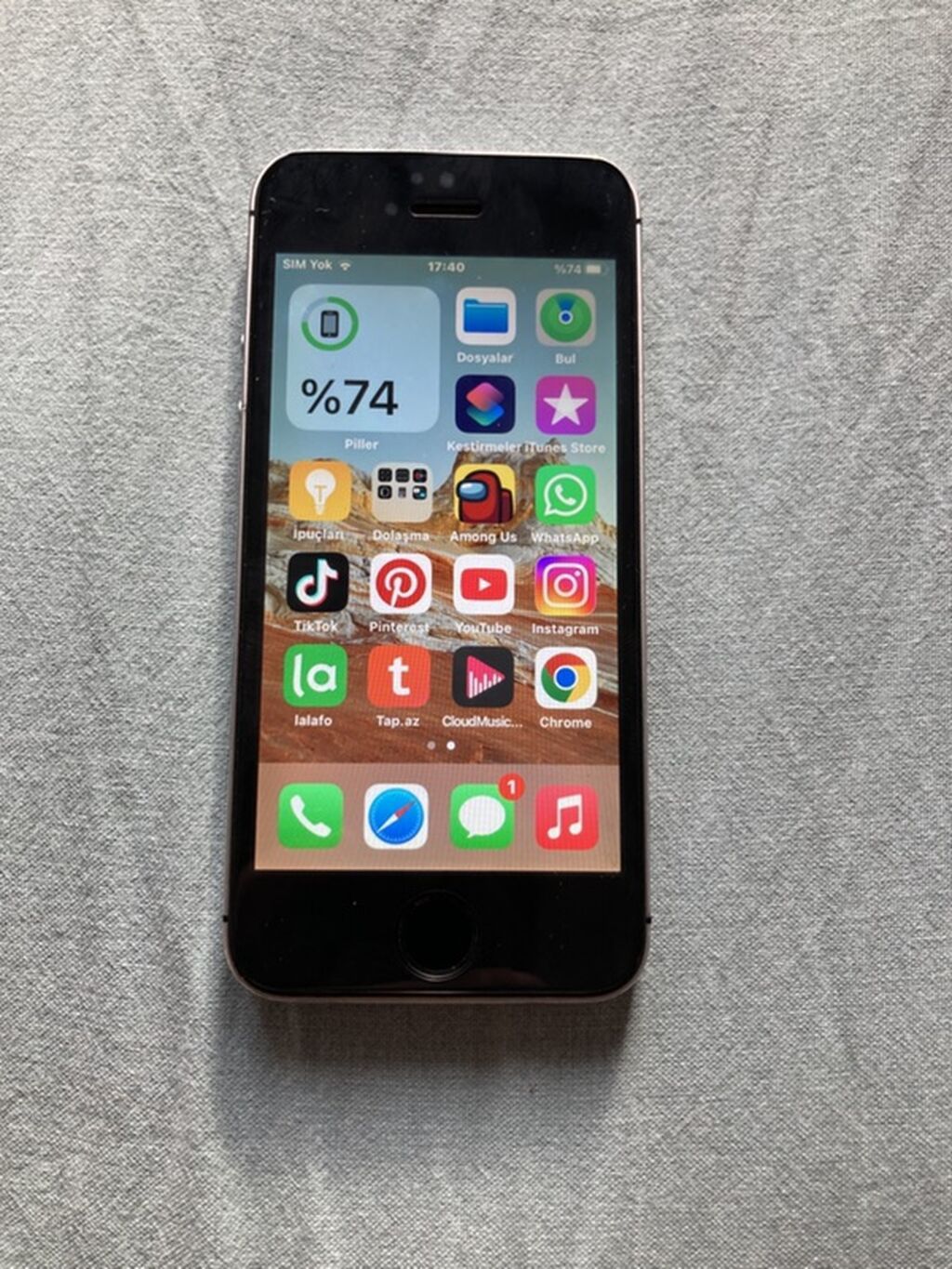 IPhone 5s, 32 GB, Space Gray, Barmaq izi — Apple iPhone, Bakı (10)