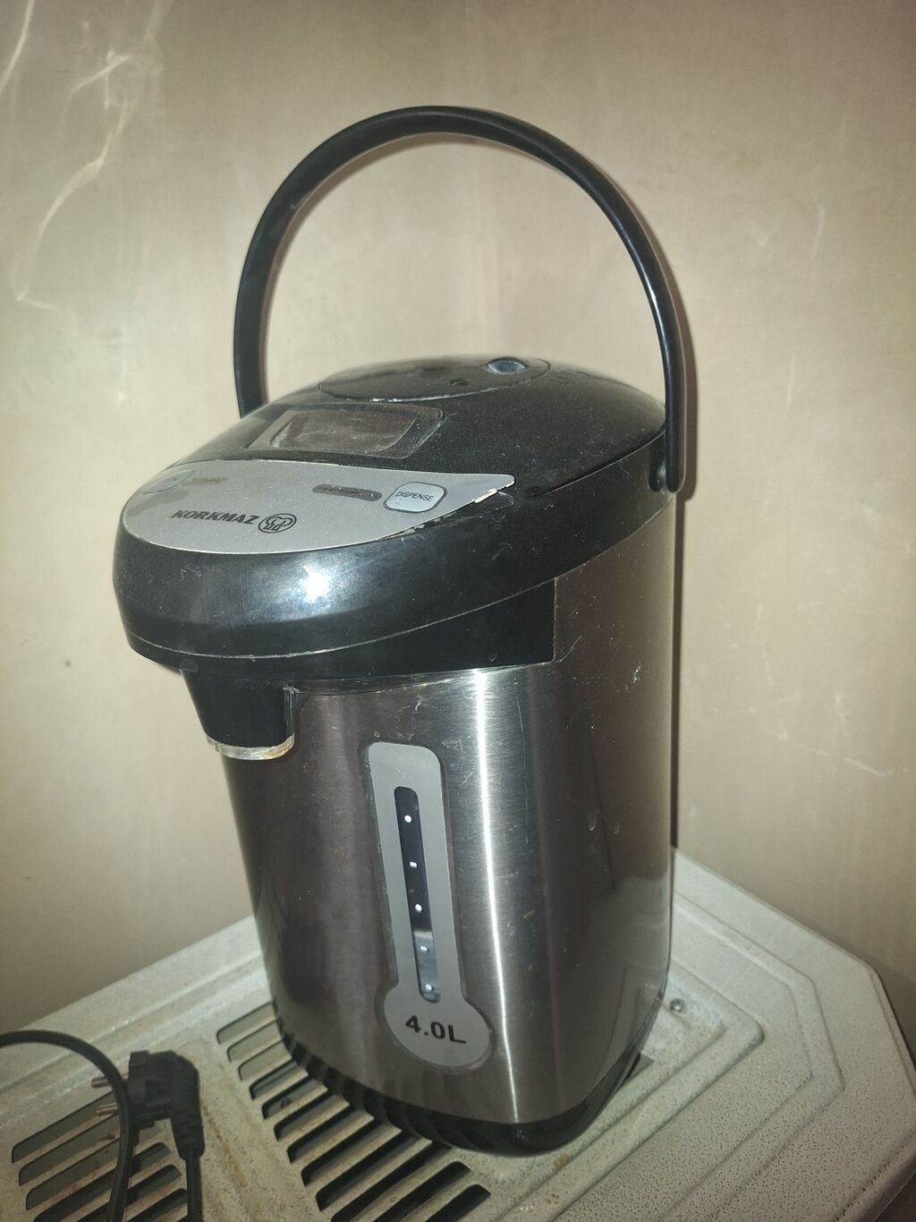 Termopot Korkmaz, 4 l, İşlənmiş, Ünvandan götürmə — Mətbəx texnikası, Gəncə (4)