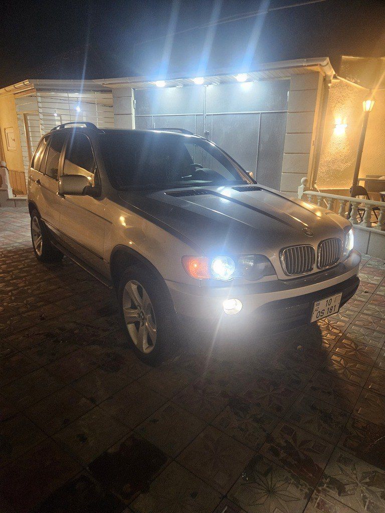 BMW X5, 3.0 L, 2001 il, 386 243 km — Avtomobillər, Bakı (3)