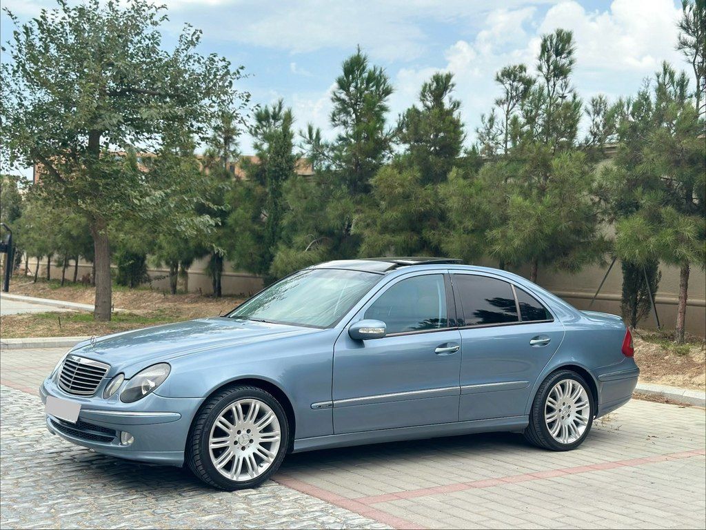 Mercedes E 240, 2.6 L, 2002 il, 298 653 km — Avtomobillər, Bakı (8)