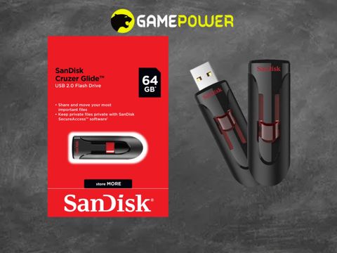 Flaş SanDisk Cruzer Glide 64GB — Bakı