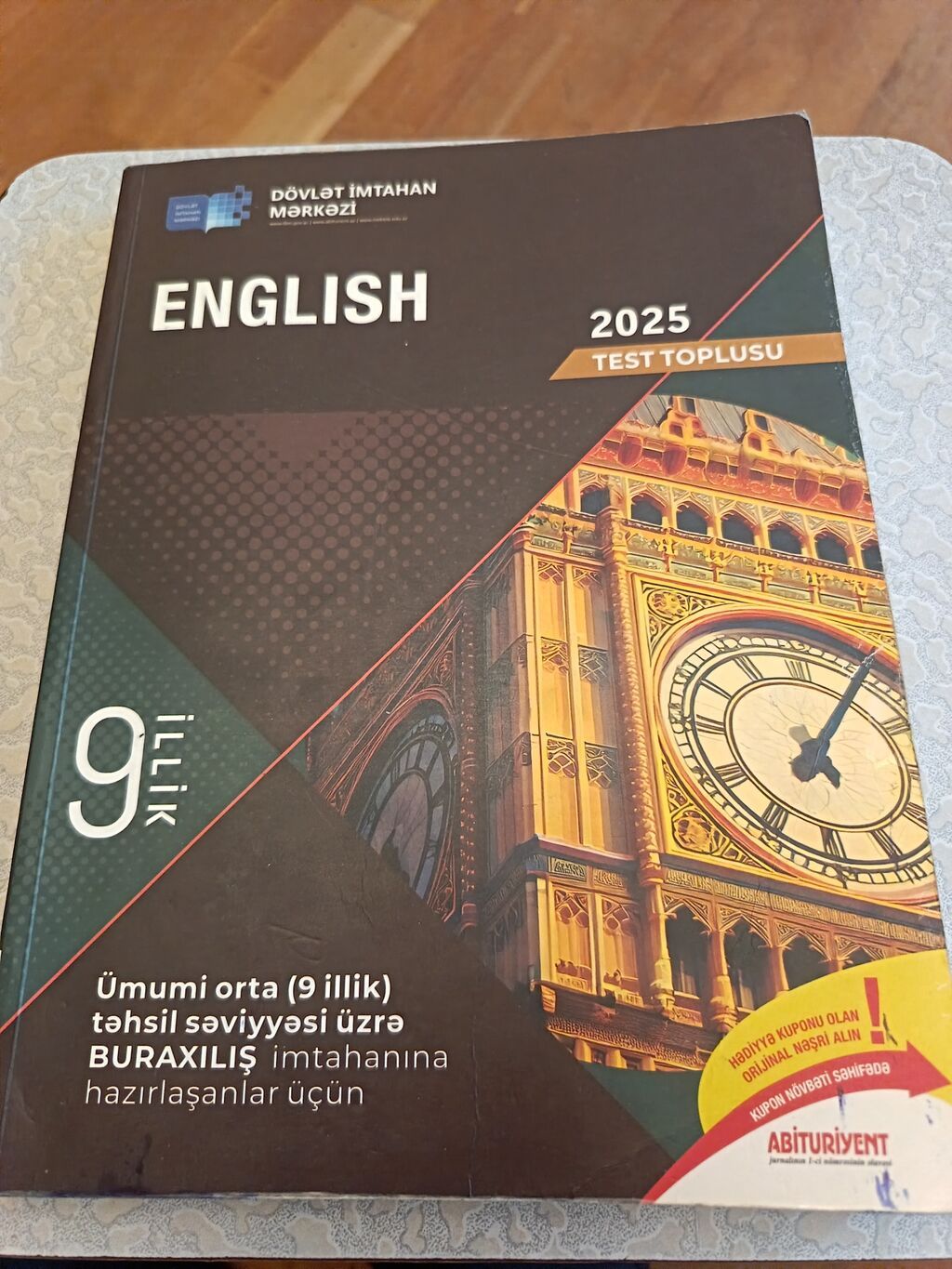 English 9 İllik Test Toplusu tam təzədir istifadə olunmayıb — Elektronika, Bakı (3)
