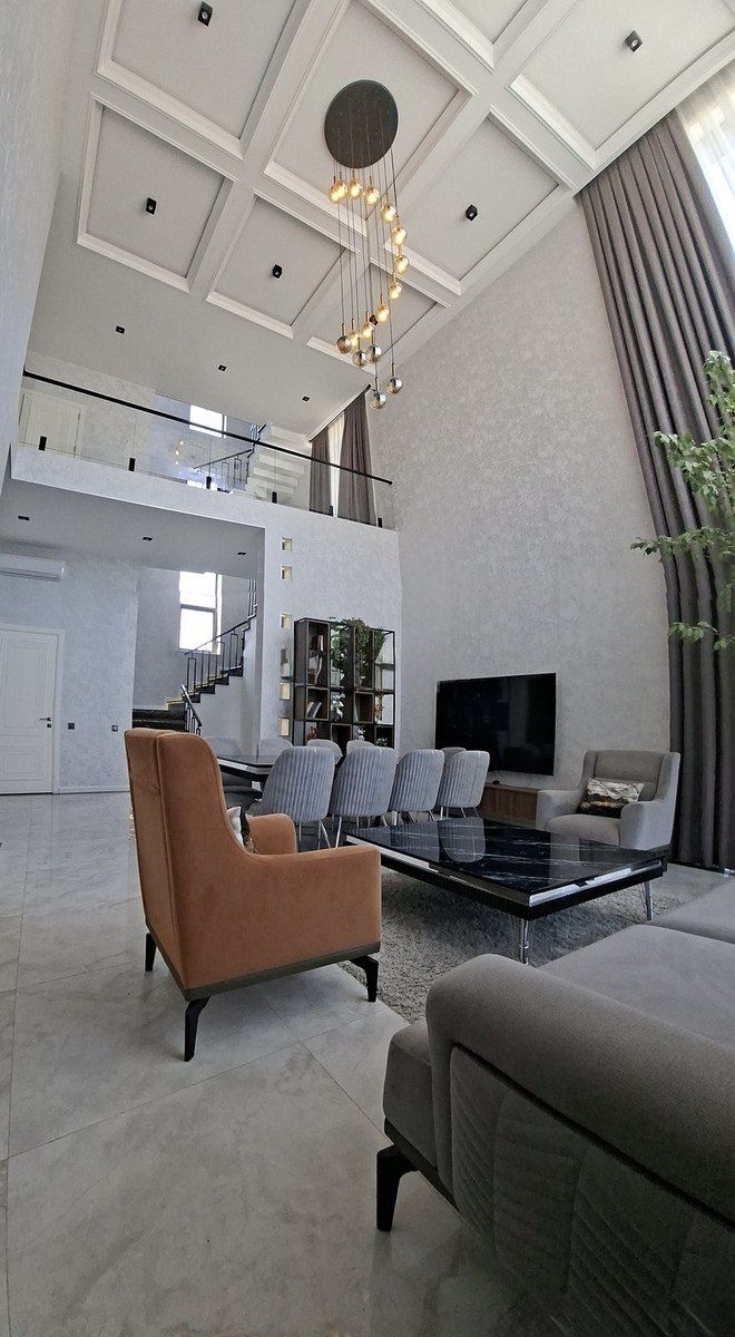 Satılır 6 otaqlı həyət evi/bağ evi 450 m² — Ev, villa, Bakı (3)