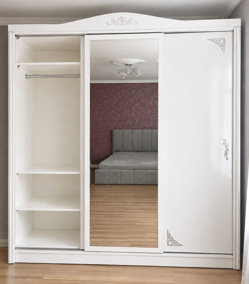Dolab 400 AZN. ideal vəziyyətdədi ölçü 235*235*60 ünvan Kənd — Şkaflar, Bakı (2)
