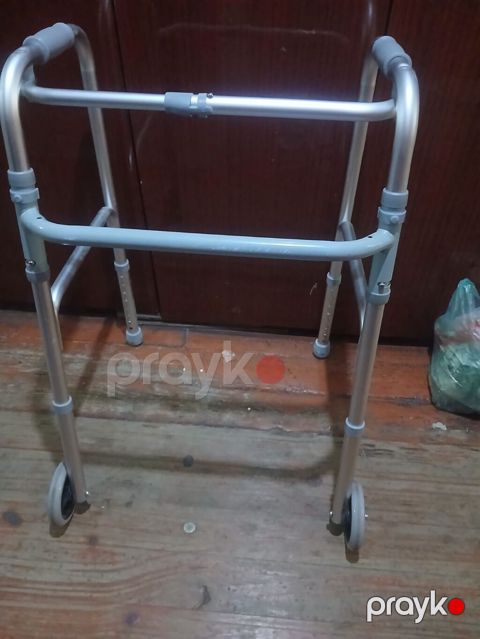 İki təkərli gəzinti çərçivəsi (walker) - Material: Alminum Tezedir — Bakı