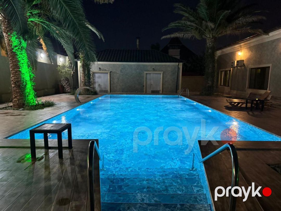 İcarəyə verilir 8 otaqlı həyət evi/bağ evi 600 m² — Ev, villa, Bakı (6)