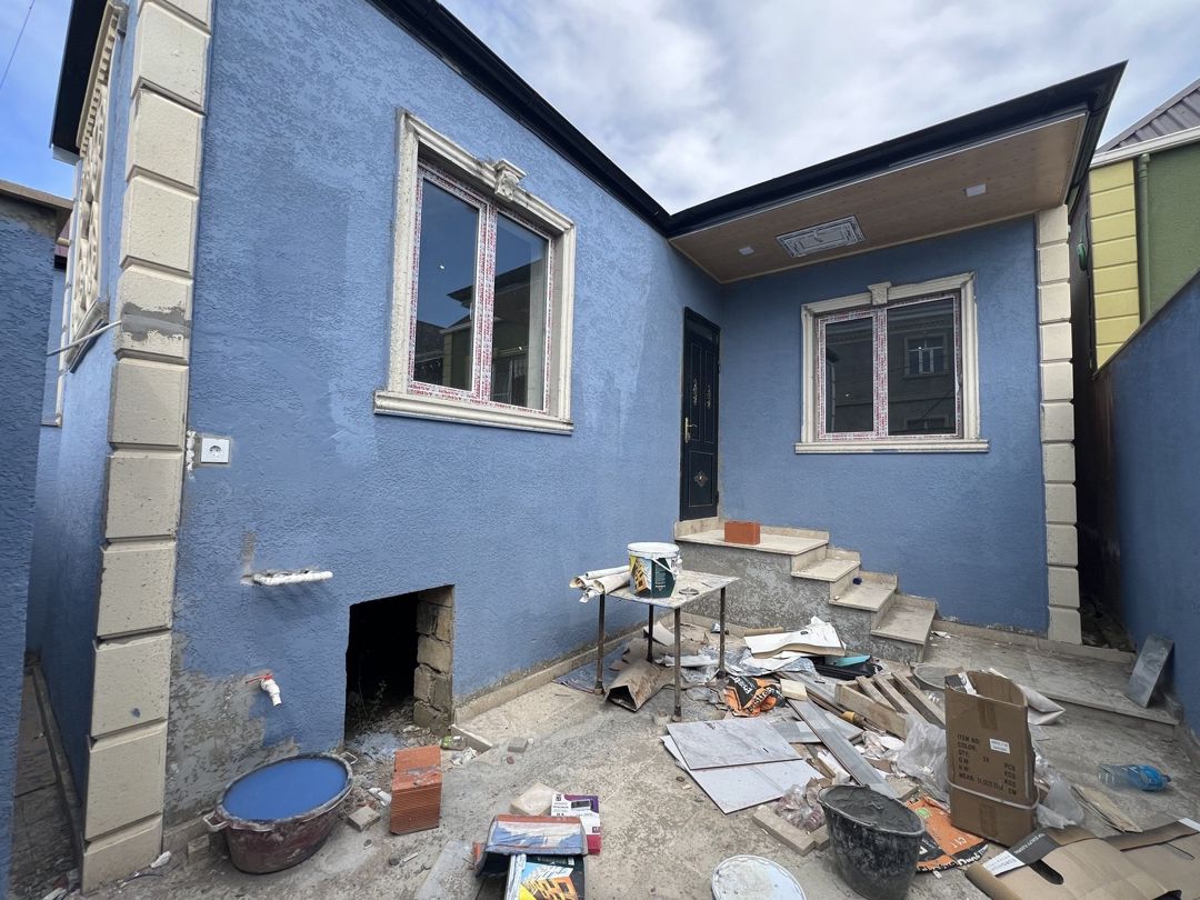 Satılır 3 otaqlı həyət evi/bağ evi 60 m² — Ev, villa, Bakı (2)