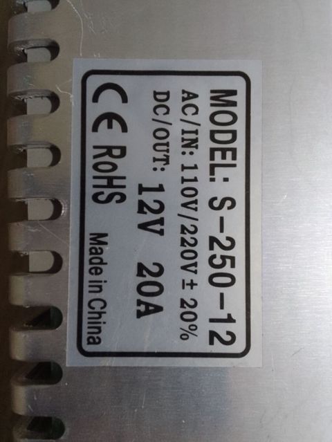 Ac-dc impuls güc mənbəyi – model S-240-12 / S-250-12 Texniki — Bakı