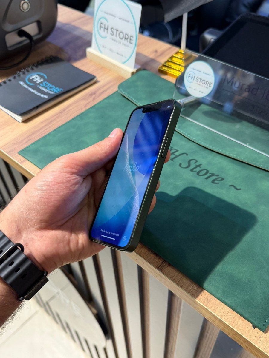 Apple iPhone 13 Mini Green 128GB/4GB — Smartfonlar, Bakı (11)