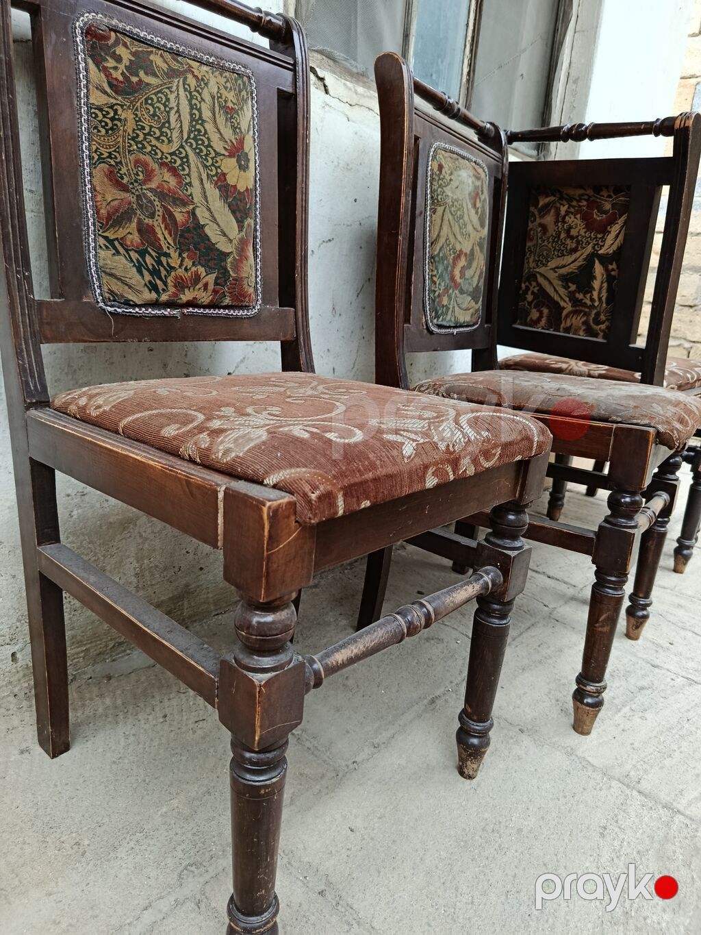 Qonaq otağı üçün, İşlənmiş, Qatlanmayan, Stul — Stullar, Masazır (4)