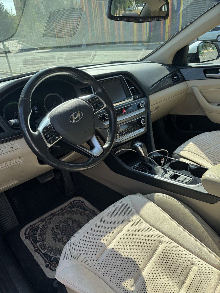 Hyundai Sonata, 2.0 L, 9.8 kWh, 2019 il, 97 600 km — Avtomobillər, Bakı (5)