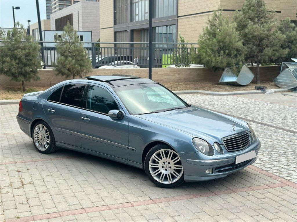 Mercedes E 240, 2.6 L, 2002 il, 298 653 km — Avtomobillər, Bakı (4)