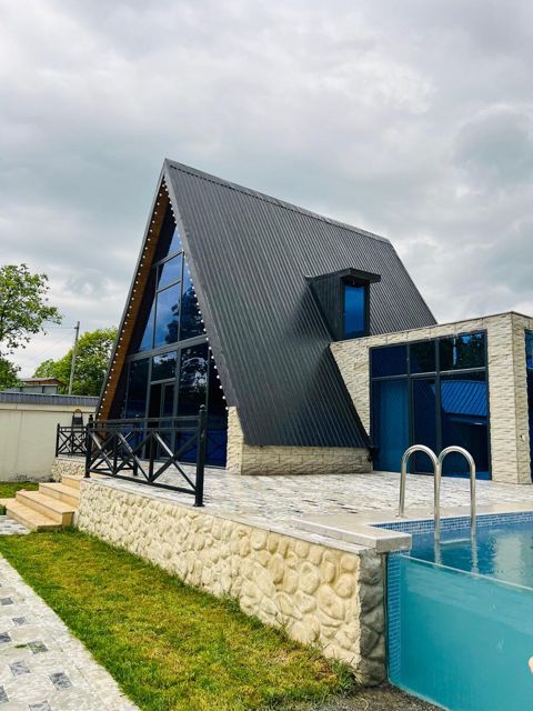 Satılır 4 otaqlı həyət evi/bağ evi 170 m² — Qəbələ