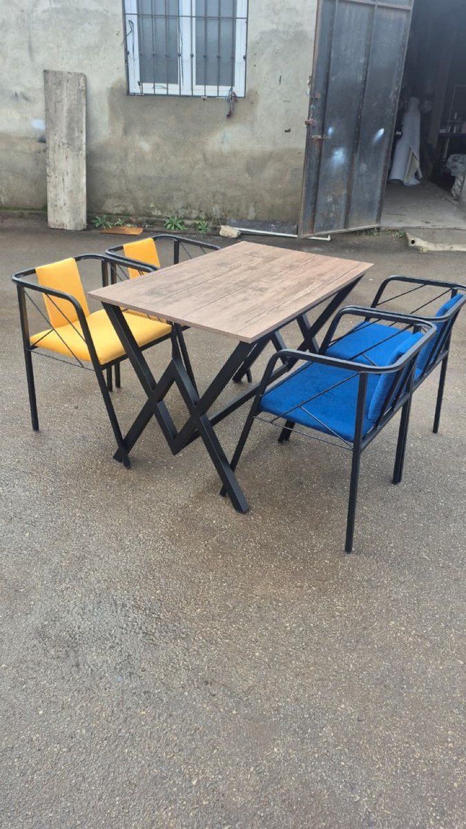 Loft masa və oturacaqlar — Matraslar, Bakı (4)