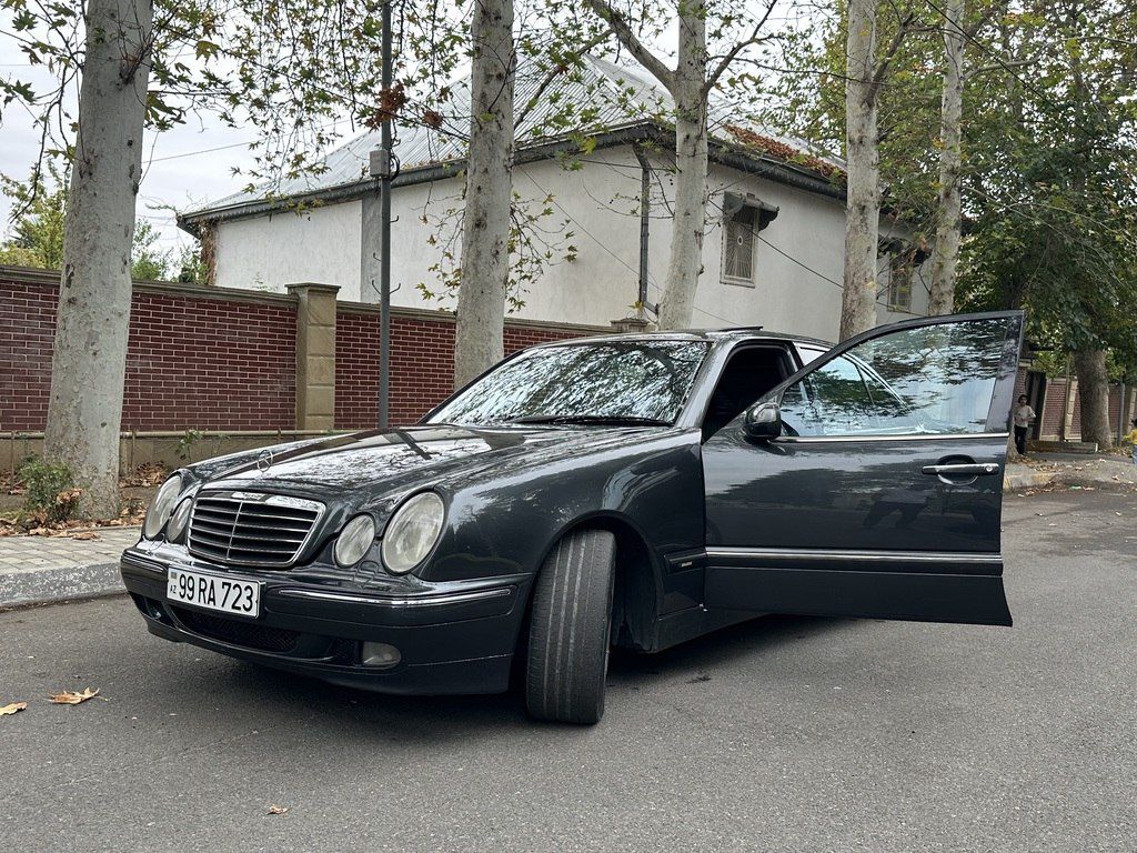 Mercedes E 320, 3.2 L, 2000 il, 400 000 km — Avtomobillər, Ağsu (5)