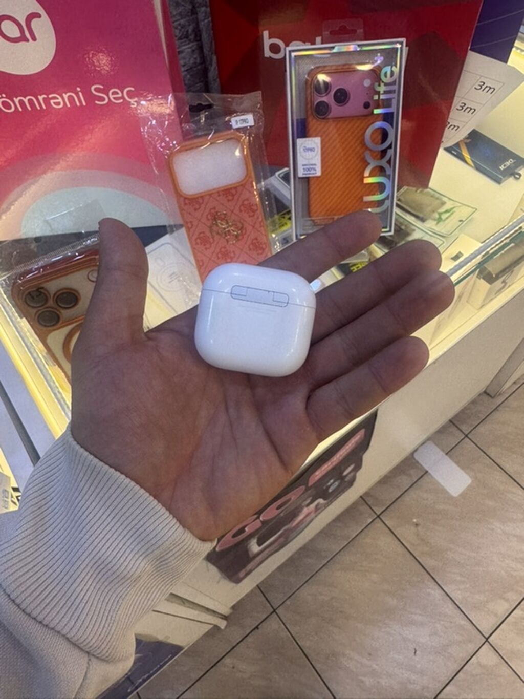 İşlənmiş Simsiz (Bluetooth) Qulaqcıqlar, rəng - Ağ — Qulaqcıqlar, Bakı (3)