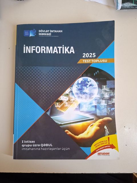 Salam. Informatika. kitablari satilir Toplu hec islenmeyib.qalanlarida