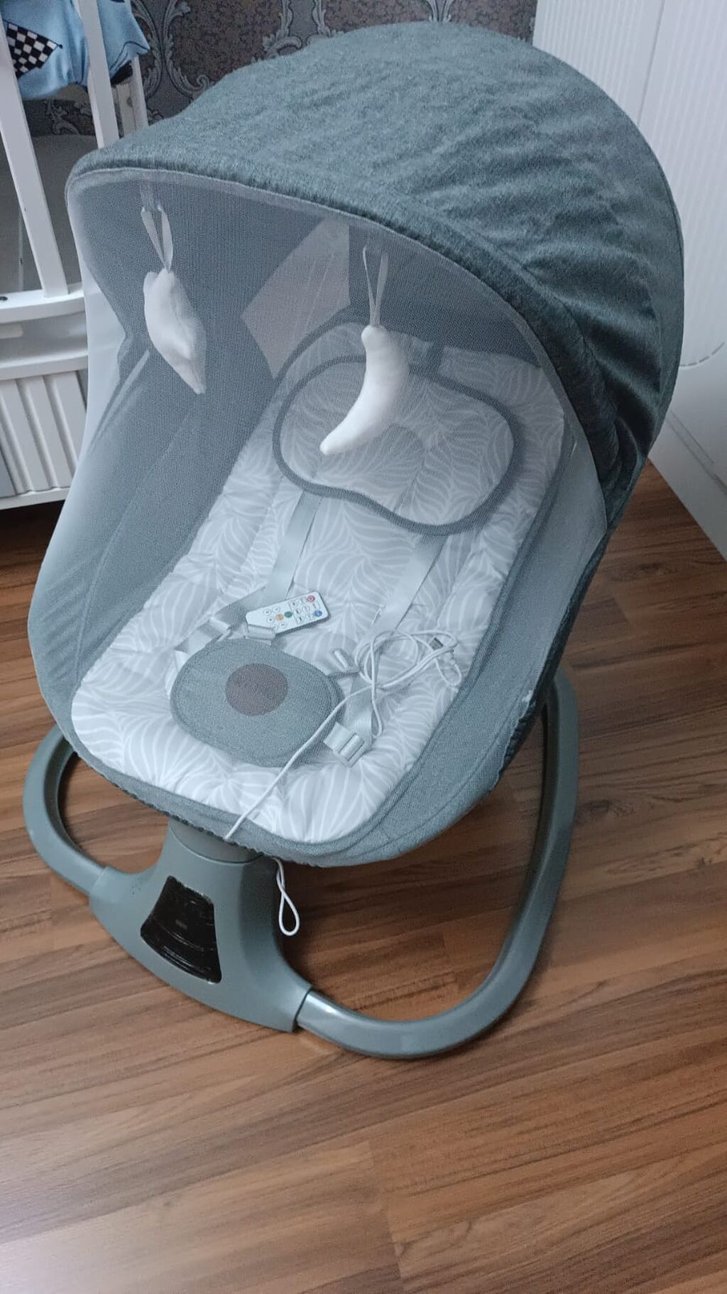 Kidilo elektrikli beşik-swing (uzaqdan idarəetmə ilə) - Elektrikli — Mebel, Sumqayıt (2)