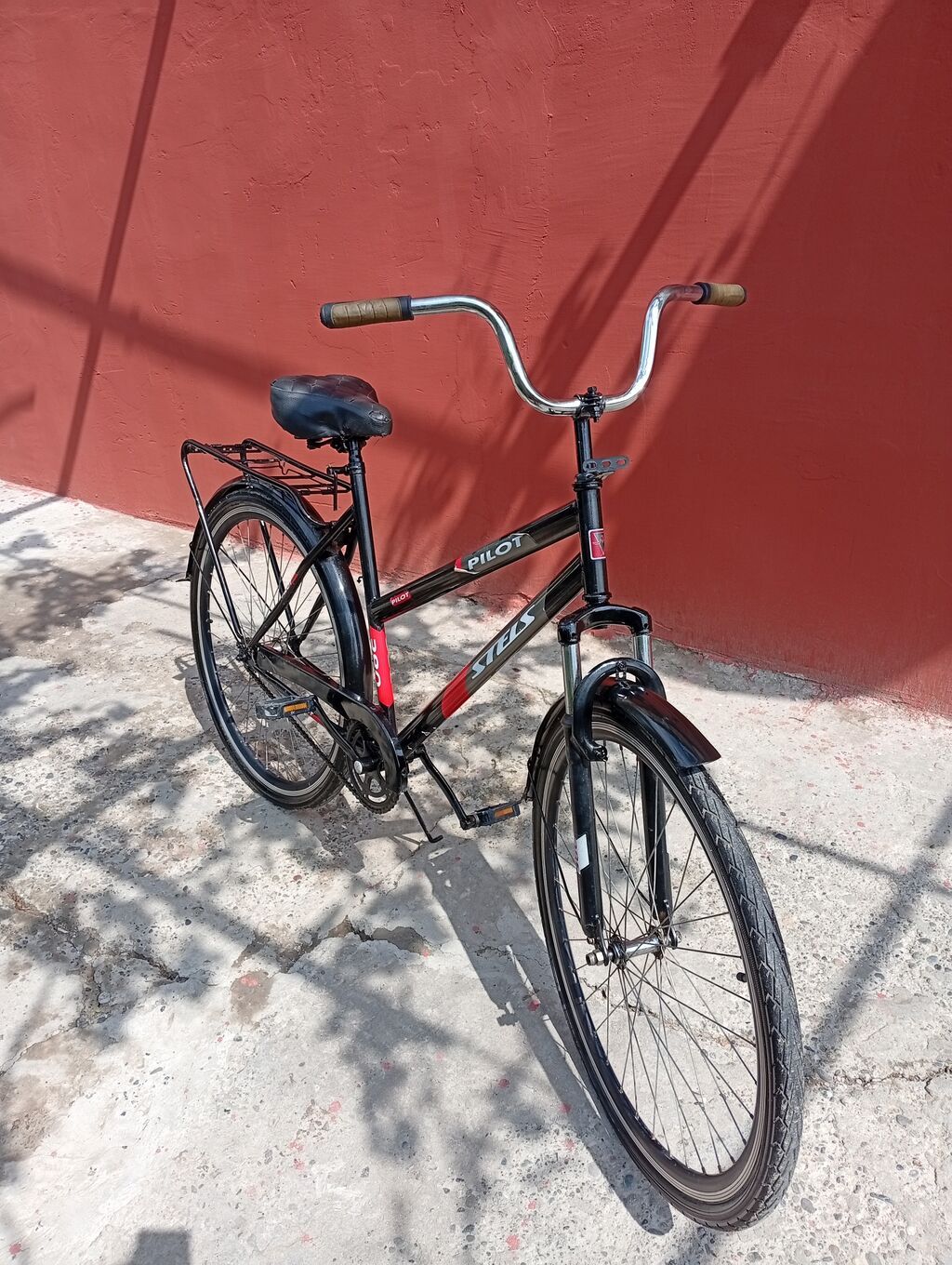 Şəhər tipli velosiped – Stels Pilot 230 Xüsusiyyətlər: - Çərçivə — Velosipedlər, Şirvan (2)