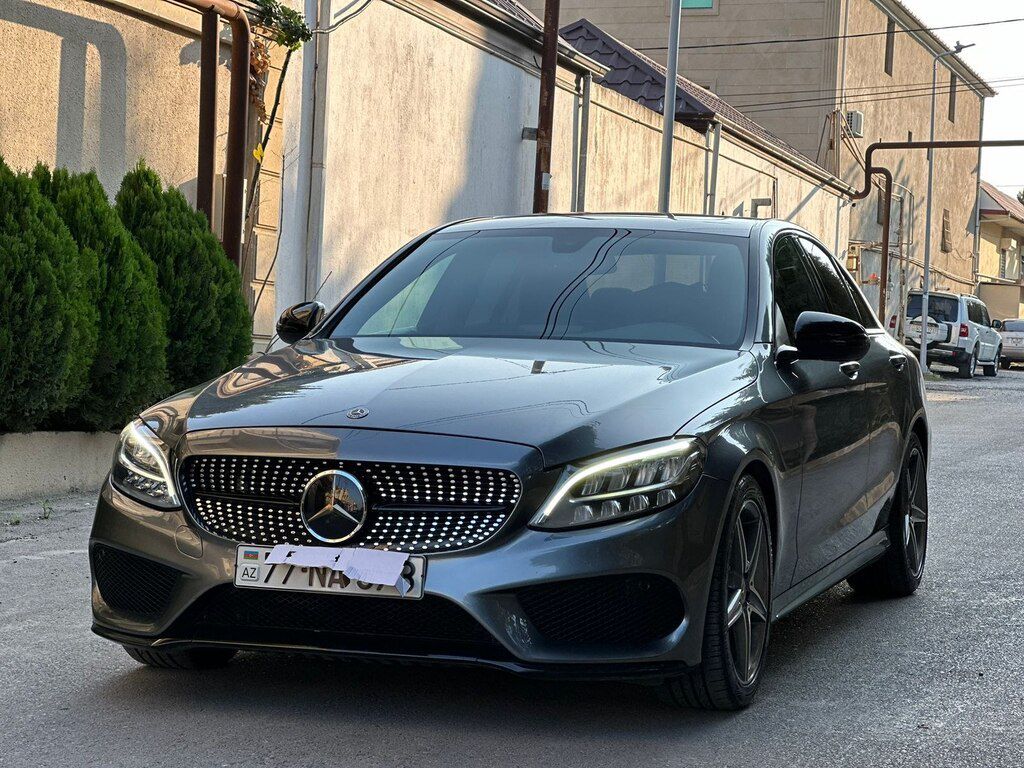 Mercedes C 200, 2.0 L, 2017 il, 185 000 km — Avtomobillər, Bakı