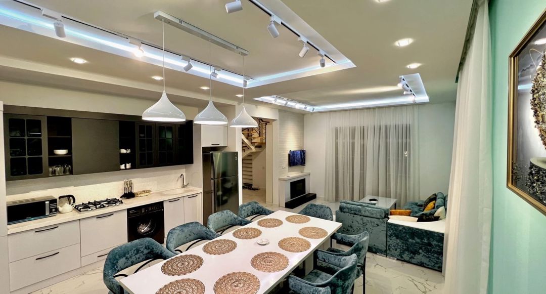 İcarəyə verilir 5 otaqlı həyət evi/bağ evi 300 m² — Ev, villa, Qəbələ (4)