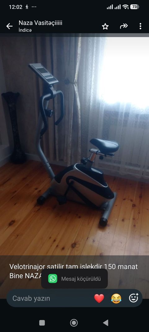 Velotrinajor satilir tam islekdir 150 manat Bine Naza — Bakı