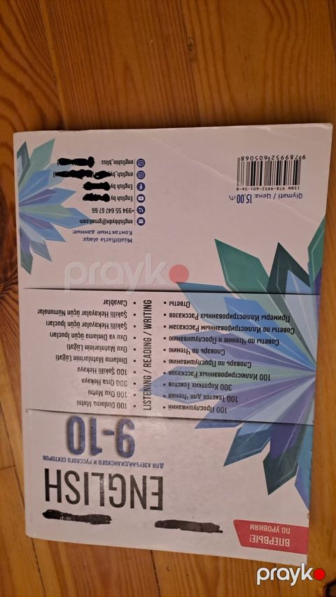 Məhsul: English 9-10 – Listening, Reading, Writing (Azərbaycan və rus