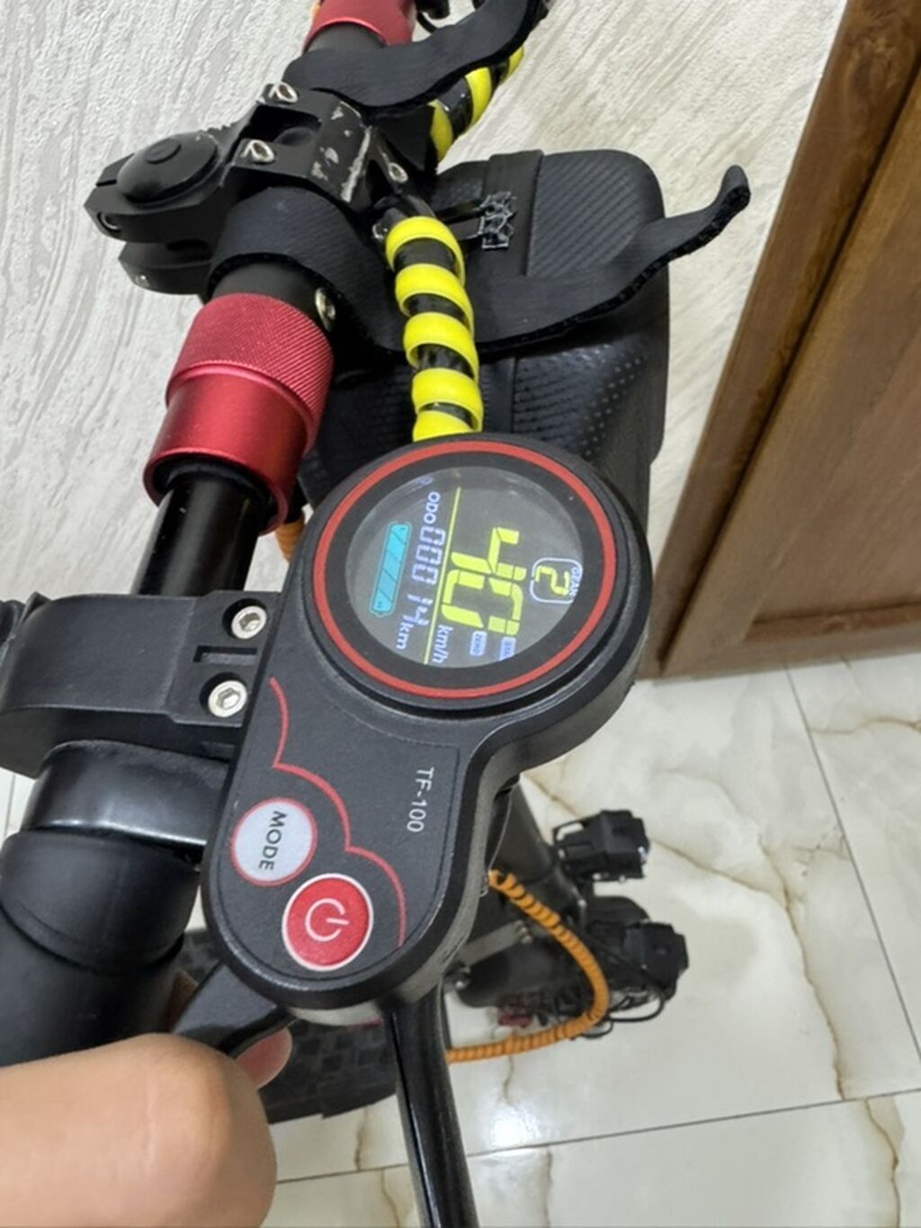 Elektrik skuter – güclü, komfortlu və funksional - TF-100 rəqəmsal — İdman, hobi, istirahət, Bakı (2)