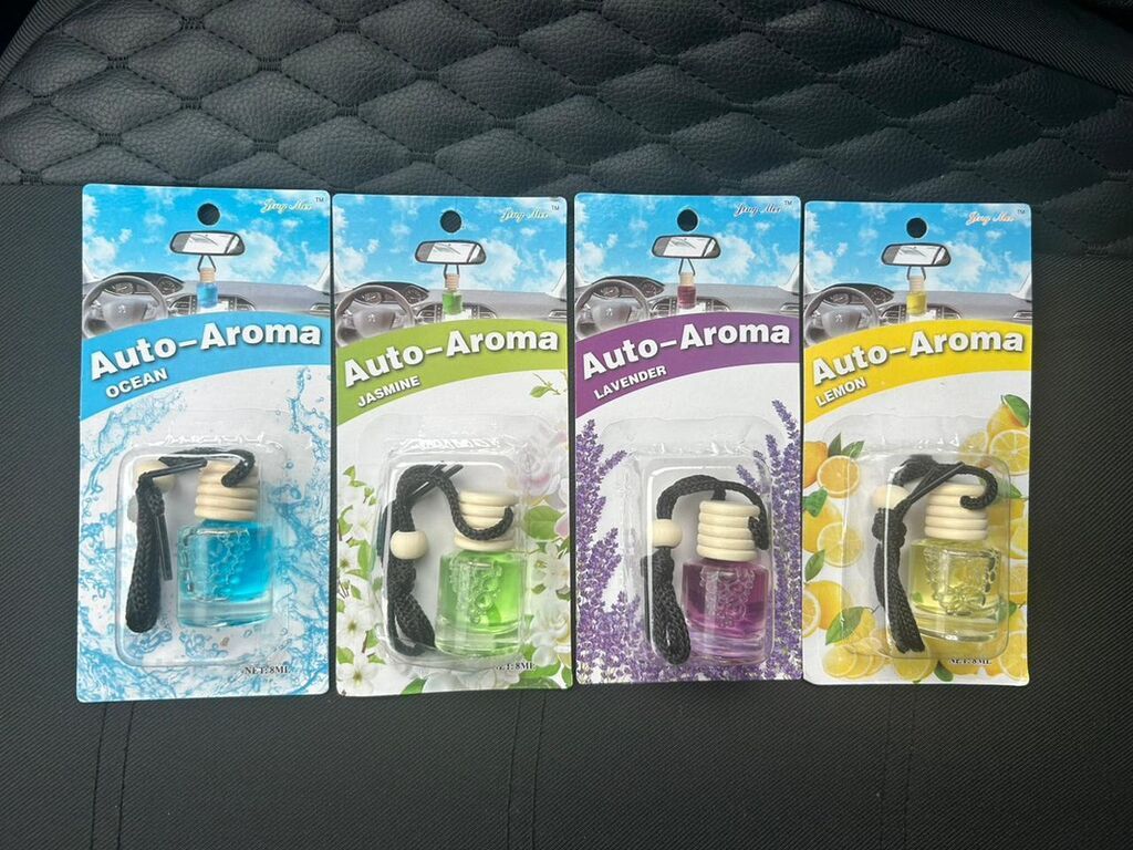 Auto-Aroma asqılı avtomobil ətirləri - Növlər: Ocean, Jasmine — Avtomobil aromolayıcıları, Bakı (2)