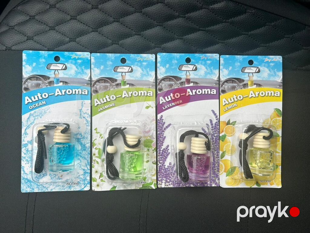 Auto-Aroma asqılı avtomobil ətirləri - Növlər: Ocean, Jasmine — Avtomobil aromolayıcıları, Bakı (2)