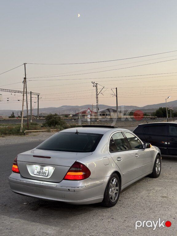 Mercedes E 320, 3.2 L, 2006 il, 500 000 km 99-HB-686 — Avtomobillər, Bakı (2)