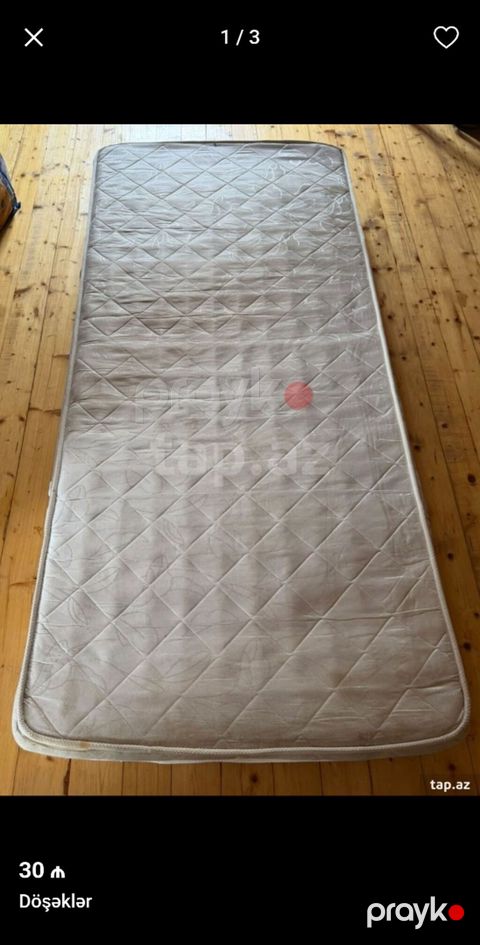 İşlənmiş, Ortopedik matras, Bir nəfərlik