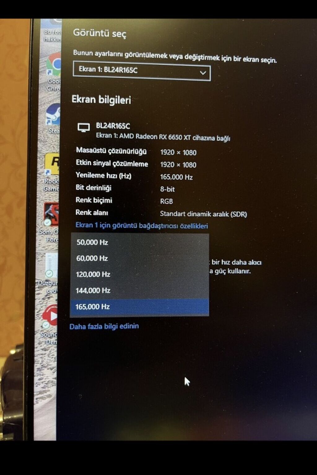 Prosessor: Intel Core i7-9700K (3.60 GHz – 4.90 GHz Turbo) Videokart — Elektronika, Mingəçevir (8)