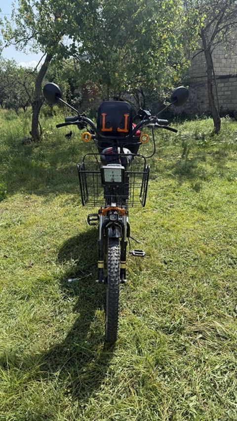 İşlənmiş Elektrik velosipedi 24", 350-500 Vt — Qax