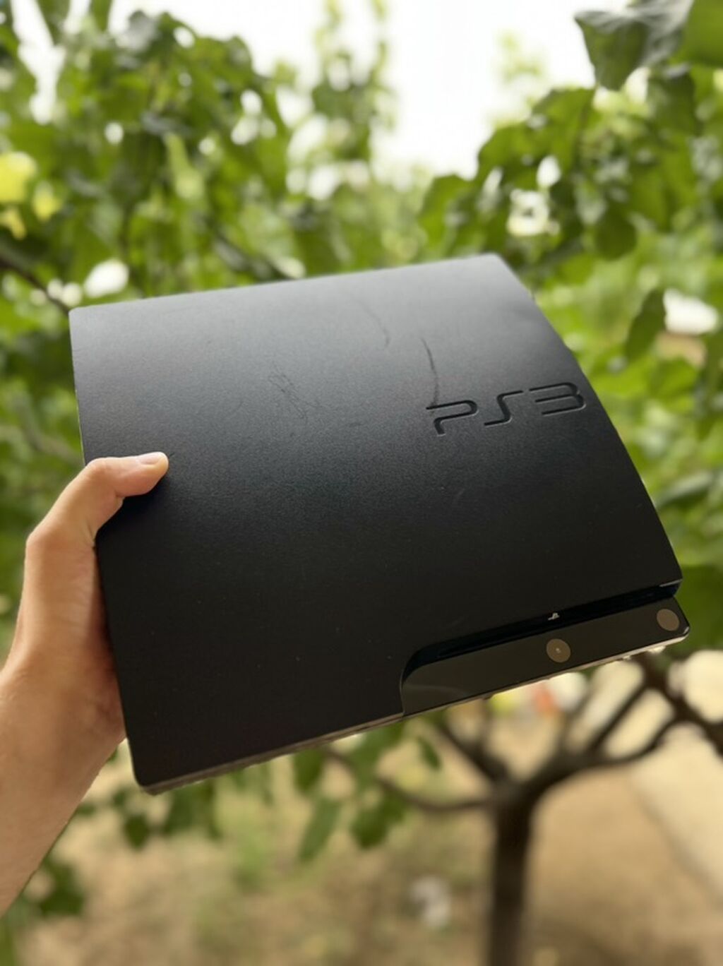 Sony PlayStation 3 Slim oyun konsolu - Model: PS3 Slim (mat qara — Elektronika, Gəncə (2)