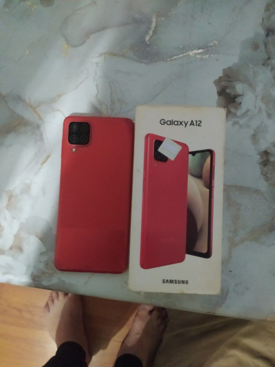 Samsung Galaxy A12 Blue 128GB/4GB — Smartfonlar, Bakı (4)