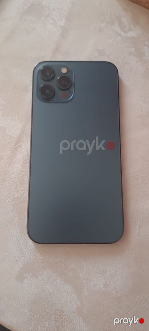 IPhone 12 Pro Max, 128 GB, Göy, Face ID