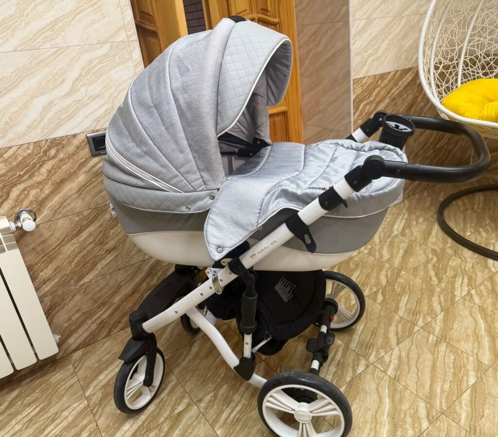 Uşaq arabası – çoxfunksiyalı 2-in-1 model (körpə beşiyi + gəzinti — Uşaq nəqliyyatı, Şəki (3)